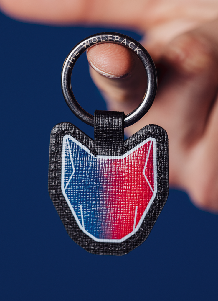 Key Chain "Wolf Head" I Soudal Quick-Step